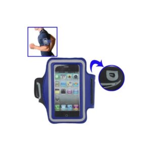 Sportsarmbånd til iPhone 4/4S, 3GS, 3G og iPod touch. Blå. -