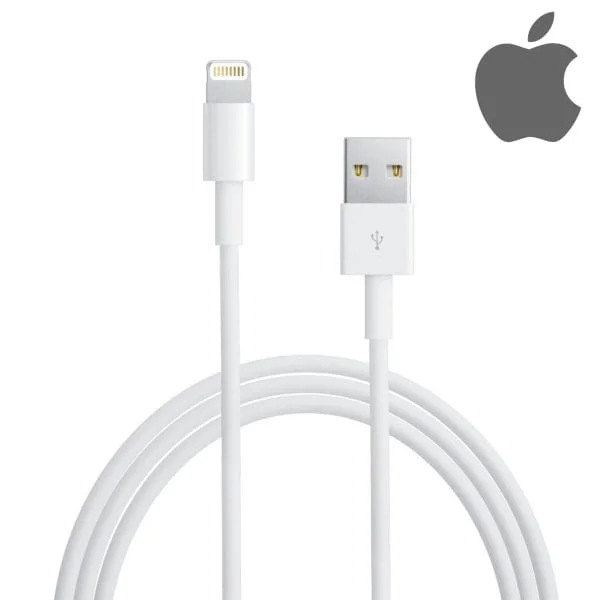 iphone-lightning-apple2 Originalt Apple lightning opladekabel. MD819ZM/A. 2 m. -