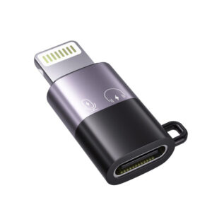 iPhone Lightning til USB-C Adapter. Tilslut USB-C enheder til din iPhone eller iPad. Silver -