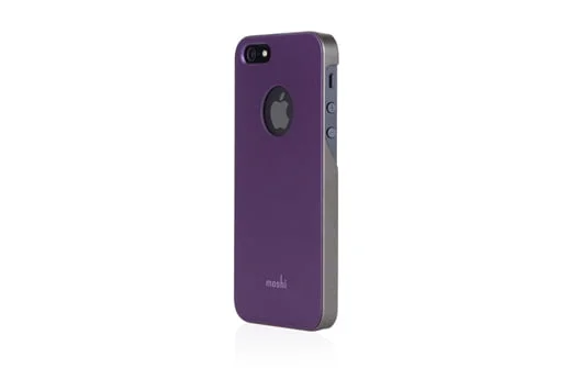 iphone5-moshi-purple Moshi iGlaze 5 cover til iPhone 5/5S/SE. Lilla. -