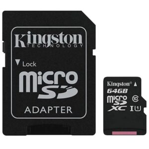 Kingston Canvas Select Plus microSDXC 64GB. Class10. -