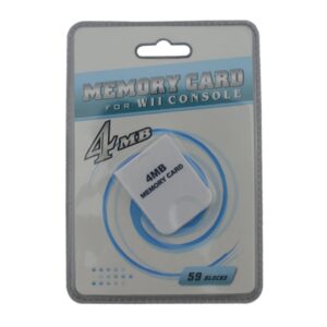 Memory Card til Nintendo Wii. 4 MB. -