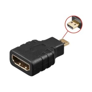 Goobay Micro HDMI til HDMI adapter. -