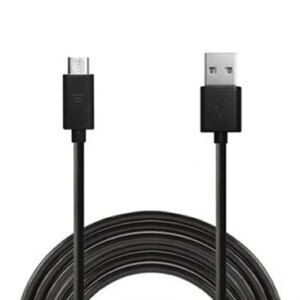 MICRO-USB Opladekabel. 3 m. Sort. -