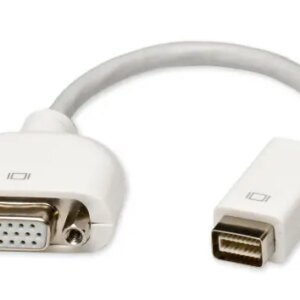 Mini DVI til VGA adapter. -