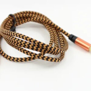 Audiokabel minijack til minijack. Kobber. -