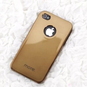 MORE Eternity Collection Metallic Series Case. Gold. -