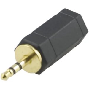 Multimediaadapter 3,5mm hun - 2,5mm stereo han -