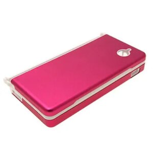 Nintendo DSi aluminiums case. Beskyttelse til din NDSi. Lyserød. -