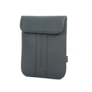 Lækkert neopren computer sleeve til 14". Grå. -