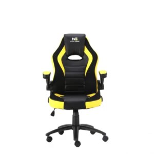 Nordic Gaming Charger V2 Gamer Stol. Forbedret udgave! Sort/Gul. -