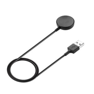 Oplader til Samsung Galaxy Watch 3/4/5/6/7 & Galaxy Watch Active 1/2. R500. 1 meter. -