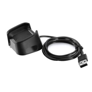 Oplader til Fitbit Versa. Smart opladestander til dit aktivitets ur. -