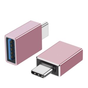 OTG Adapter USB-C til USB 3.1/3.0  -  Hurtig 10Gbps Dataoverførsel (Rosegold) -