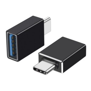 OTG Adapter USB-C til USB 3.1/3.0  -  Hurtig 10Gbps Dataoverførsel (Sort) -