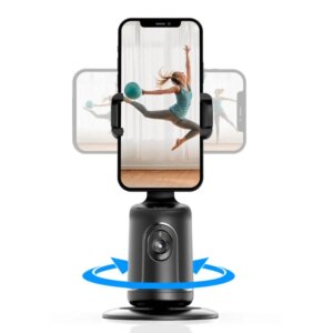 P01 Smart Ansigtsgenkendelses Tracker. Perfekt til Vloggers og Live streaming. Sort. -