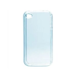 iPhone 4 cover i hård plastik. Blå. -