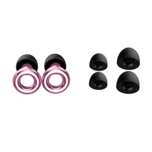 Premium Silikone Ørepropper for Optimal Lydbeskyttelse. Rosa -