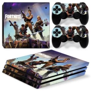 Fortnite PS4 Pro skin til konsol og controllere. Heltene. -