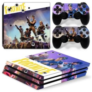Fortnite PS4 Pro skin. Heltene med skudhuller. -