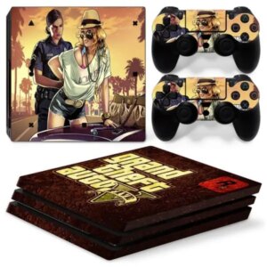 PS4 Pro skin. Grand Theft Auto 5. Busted. -