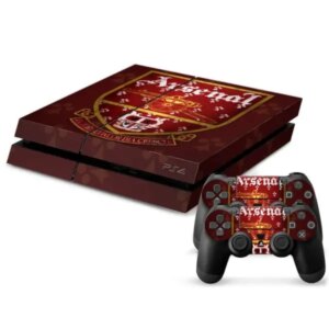 PS4 skin til konsol og to controllere. Arsenal. -