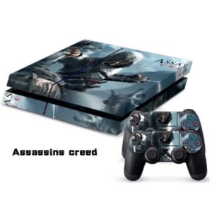 PS4 skin til konsol og to controllere. Assasins Creed. -
