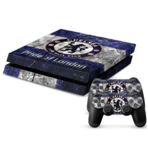 PS4 skin til konsol og to controllere.Chelsea-Pride Of London -