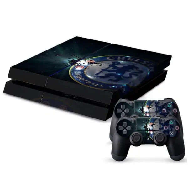 ps4-skin-chelsea PS4 skin til konsol og to controllere. Chelsea. -