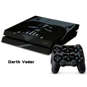 PS4 skin til konsol og to controllere. Darth Vader. -