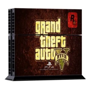 PS4 skin. Grand Theft Auto 5. Busted. -