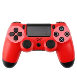 Trådløs controller til PlayStation 4. Rød. -