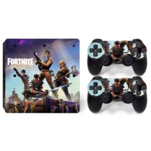 Fortnite PS4 Slim skin til konsol og controllere. Heltene. -