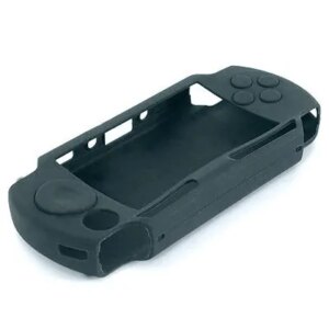 PSP Silicon Case. Beskyttelsescover. Sort. -