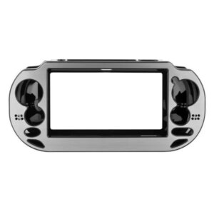 Flot beskyttelsescase i alu-look til PS Vita. Silver. -