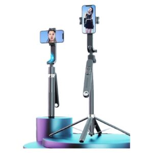 Q515TK Selfie Stick med 360Â° Gimbal, Tripod Stativ og AI Auto-Tracking -