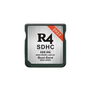 R4i SDHC Dual Core 2023. Ny Dual Core Version. Virker til ALLE Nintendo konsoller. -