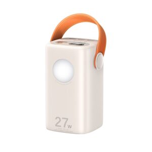 Remax RPP-123 Powerbank 60000mAh  -  Ekstra kraftig til flere dages strøm (Beige) -