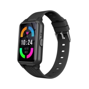 S10 GPS Smartwatch med 4G, Geo-lokation, Fald-alarm mm. Velegnet til børn, unge og ældre. Sort. -