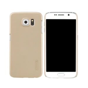 Nillkin Super Frosted Shield Samsung Galaxy S6 cover. Gold. -
