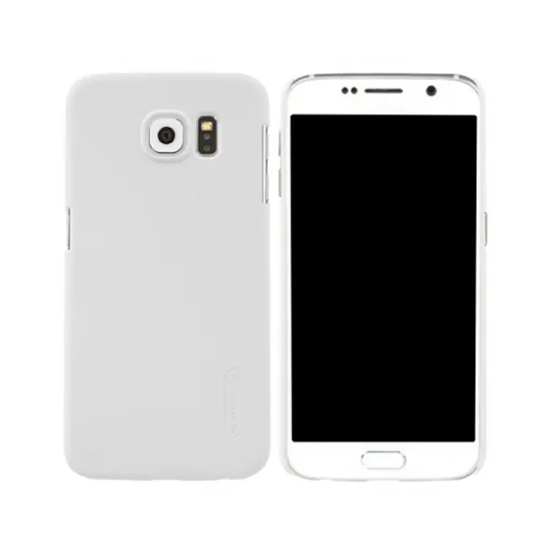 s6-nillkin-white Nillkin Super Frosted Shield Samsung Galaxy S6 cover. Hvid. -