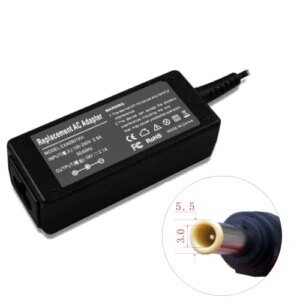 Oplader til Samsung. 40W-19V/2.1A (5.5x3.0). -