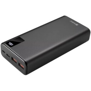 Sandberg 20.000 mAh PD 20W USB-C PowerBank. Sort. -