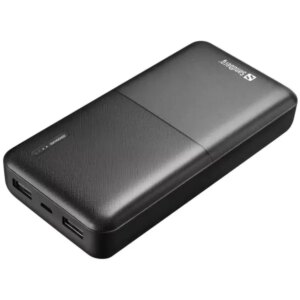Sandberg Saver PowerBank 20000 mAh. Sort. -