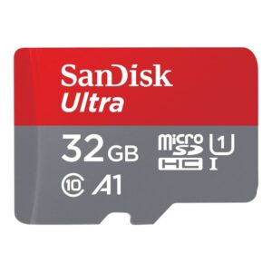 SanDisk Ultra microSDHC 32GB 120MB/s A1 / UHS-I U1 / Class10 -
