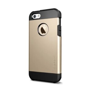 SGP iPhone 4 Case Ultra Thin inkl skærmbeskyttelse. Gold. -