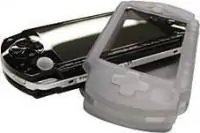 PSP Silicon Case. Beskyttelsescover -  Hvid. -