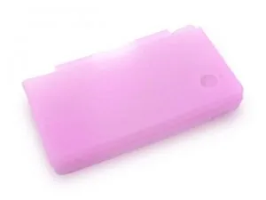 Nintendo DSi Silicon Sleeve. Beskyttelsescover i pink. -