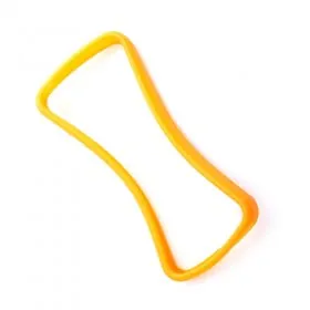 Silikone bumper til iPhone 4. Gul. -