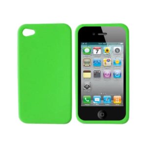 Silikone cover til iPhone 4 / iPhone 4S. Grøn. -
